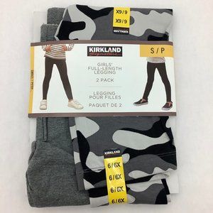 Kirkland | Girl's Full Length Leggings | 2 Pack